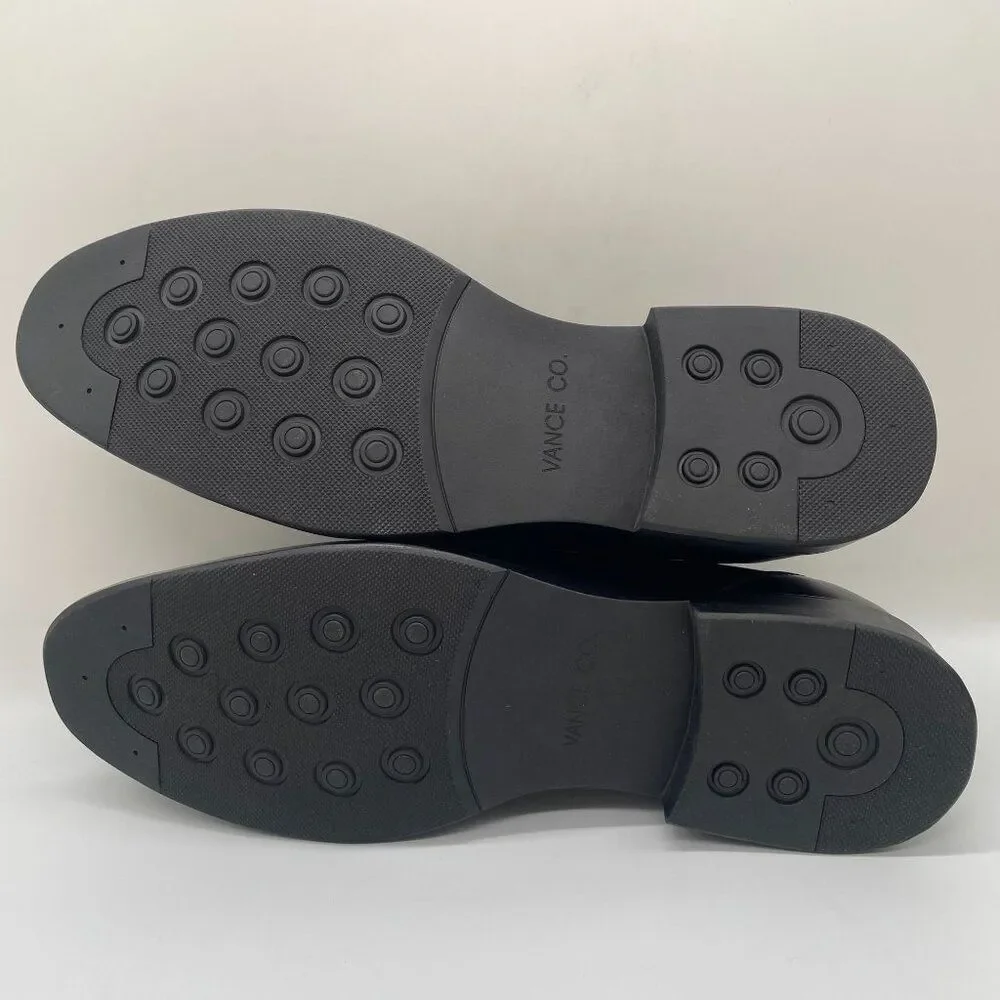 Vance Co. Keith Dress Shoes Mens 12 Black Penny Loafers Comfort Workwear‎ Preppy